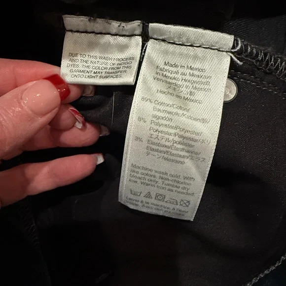 LAST CALL! J. Crew Curvy Toothpick Dark Wash Jeans - Picture 8 of 8